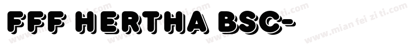 FFF Hertha BSC字体转换